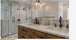Remodeled bathroom
